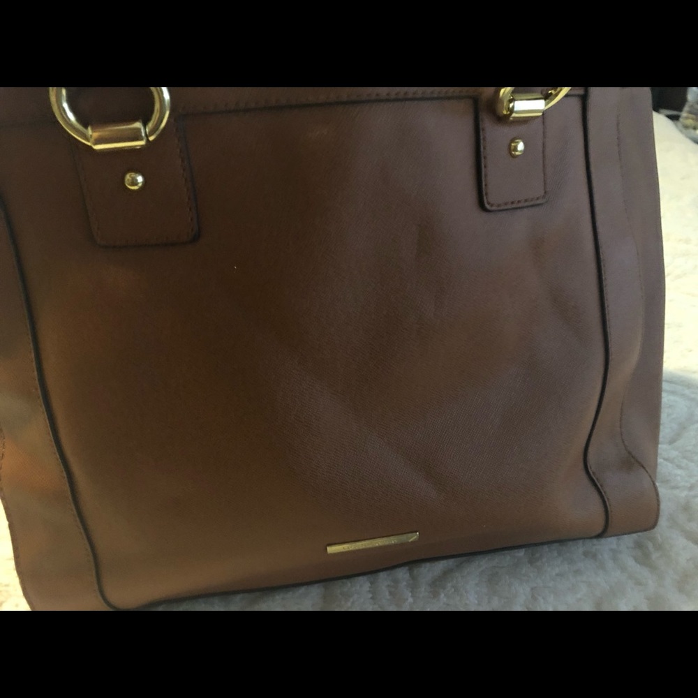 Liz Claiborne camel/cognac  satchel